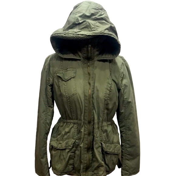 Ashley by 26 International Army Green Jacket L - Picture 1 of 7